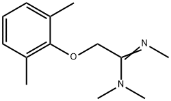 Acetamidine, N,N,N-trimethyl-2-(2,6-xylyloxy)- (8CI) 结构式