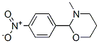 2H-1,3-Oxazine,tetrahydro-3-methyl-2-(p-nitrophenyl)-,cis-(8CI) 结构式