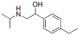 Benzyl alcohol, p-ethyl-alpha-[(isopropylamino)methyl]- (8CI) 结构式