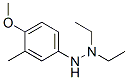 Hydrazine, 1,1-diethyl-2-(4-methoxy-m-tolyl)- (8CI) 结构式