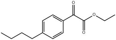 2-(4-丁基苯基)-2-氧代乙酸乙酯 结构式