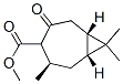 Bicyclo[5.1.0]octane-4-carboxylic acid, 3,8,8-trimethyl-5-oxo-, methyl ester, (1R,3R,7S)- (9CI) 结构式