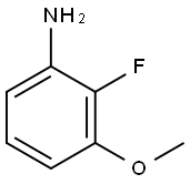 2-氟-3-胺基苯甲醚 结构式