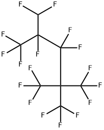 1H-全氟-2,4,4-三甲基戊烷 结构式