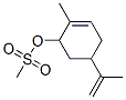 2-Cyclohexen-1-ol,2-methyl-5-(1-methylethenyl)-,methanesulfonate(9CI) 结构式