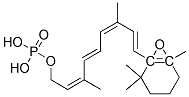 5,6-epoxyretinylphosphate 结构式