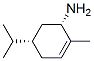 2-Cyclohexen-1-amine,2-methyl-5-(1-methylethyl)-,(1S-cis)-(9CI) 结构式