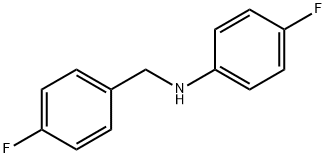 4-氟-N-(4-氟苄基)苯胺 结构式