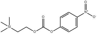 对硝基苯基三甲基硅乙基碳酸酯 结构式