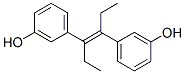 3,3'-dihydroxy-alpha,beta-diethylstilbene 结构式