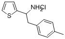 alpha-(p-Methylbenzyl)-2-thenylamine hydrochloride 结构式