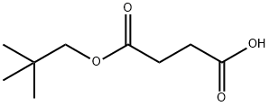 (2,2-dimethylpropyl) hydrogen succinate 结构式
