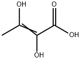 2-Butenoic acid, 2,3-dihydroxy- (9CI) 结构式