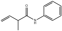 3-ButenaMide, 2-Methyl-N-phenyl- 结构式