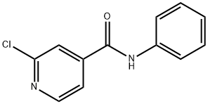 2-氯-N-苯基异烟酰胺 结构式