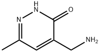 4-Aminomethyl-6-methyl-pyridazin-3-ol 结构式