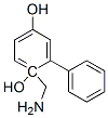 2,5-Biphenyldiol, 2-(aminomethyl)- (8CI) 结构式