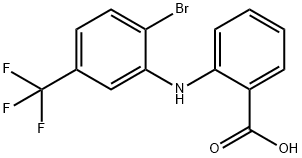 Anthranilic  acid,  N-(6-bromo--alpha-,-alpha-,-alpha--trifluoro-m-tolyl)-  (8CI) 结构式