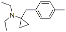 Cyclopropylamine, N,N-diethyl-1-(p-methylbenzyl)- (8CI) 结构式