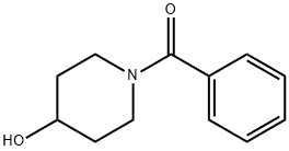 N-苯甲酰基-4-羟基哌啶 结构式