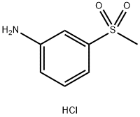 3-甲基磺酰苯胺盐酸盐 结构式