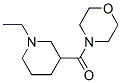 Morpholine, 4-(1-ethylnipecotoyl)- (8CI) 结构式