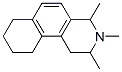 Benz[f]isoquinoline, 1,2,3,4,7,8,9,10-octahydro-2,3,4-trimethyl- (8CI) 结构式