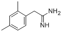 2-(2,4-DIMETHYL-PHENYL)-ACETAMIDINE 结构式
