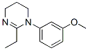 Pyrimidine, 2-ethyl-1,4,5,6-tetrahydro-1-(m-methoxyphenyl)- (8CI) 结构式