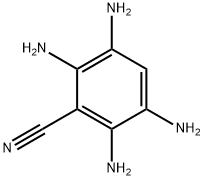 Benzonitrile,  2,3,5,6-tetraamino- 结构式
