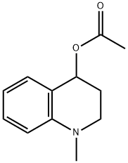 4-Quinolinol,1,2,3,4-tetrahydro-1-methyl-,acetate(ester)(8CI) 结构式