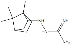 Guanidine, (2-bornylamino)-, (-)- (8CI) 结构式