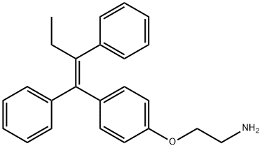 desdimethyltamoxifen 结构式