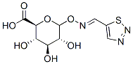 1,2,3-thiadiazole-5-carboxaldoxime glucuronide 结构式