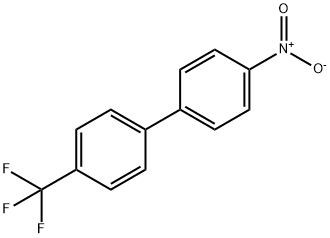 4-硝基-4'-(三氟甲基)-1,1'-联苯 结构式