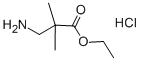 2,2-二甲基-3-氨基丙酸乙酯盐酸盐 结构式