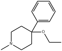 Piperidine, 4-ethoxy-1-methyl-4-phenyl- (8CI) 结构式