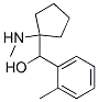 Benzyl alcohol, o-methyl-alpha-[1-(methylamino)cyclopentyl]- (8CI) 结构式