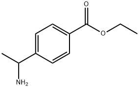 4-(1-氨基乙基)苯甲酸乙酯 结构式