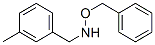Benzylamine, N-(benzyloxy)-m-methyl- (8CI) 结构式