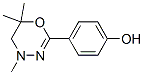 Phenol, p-(5,6-dihydro-4,6,6-trimethyl-4H-1,3,4-oxadiazin-2-yl)- (8CI) 结构式