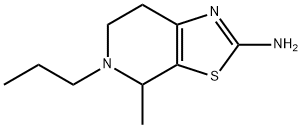 Thiazolo[5,4-c]pyridine, 2-amino-4,5,6,7-tetrahydro-4-methyl-5-propyl- (8CI) 结构式