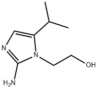Imidazole-1-ethanol, 2-amino-5-isopropyl- (8CI) 结构式