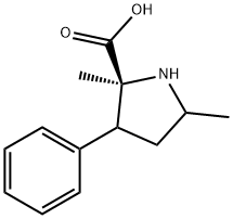 Proline, 2,5-dimethyl-3-phenyl- (8CI) 结构式
