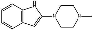 Indole, 2-(4-methyl-1-piperazinyl)- (8CI) 结构式