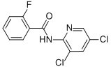 N-(3,5-DICHLORO-2-PYRIDINYL)-2-FLUOROL-BENZAMIDE 结构式