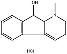 1-Methyl-9-hydroxy-1,2,3,9a-tetrahydro-1-azafluorene hydrochloride 结构式