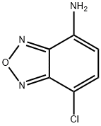 7-chlorobenzo[c][1,2,5]oxadiazol-4-aMine 结构式