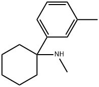 Cyclohexylamine, N-methyl-1-m-tolyl- (8CI) 结构式
