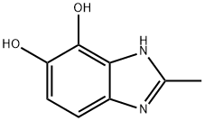 4,5-Benzimidazolediol,  2-methyl-  (8CI) 结构式